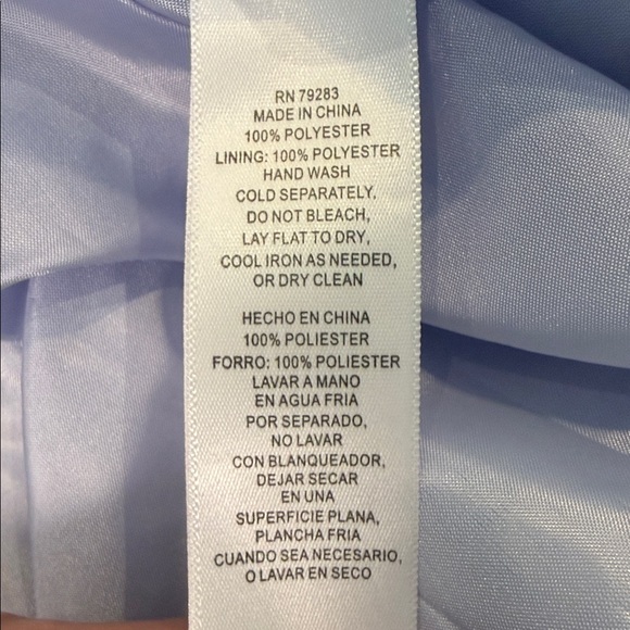 Alex Evenings 8139050 Short Printed Cocktail A Line Dress in Lilac Multi size 4 - Picture 11 of 11